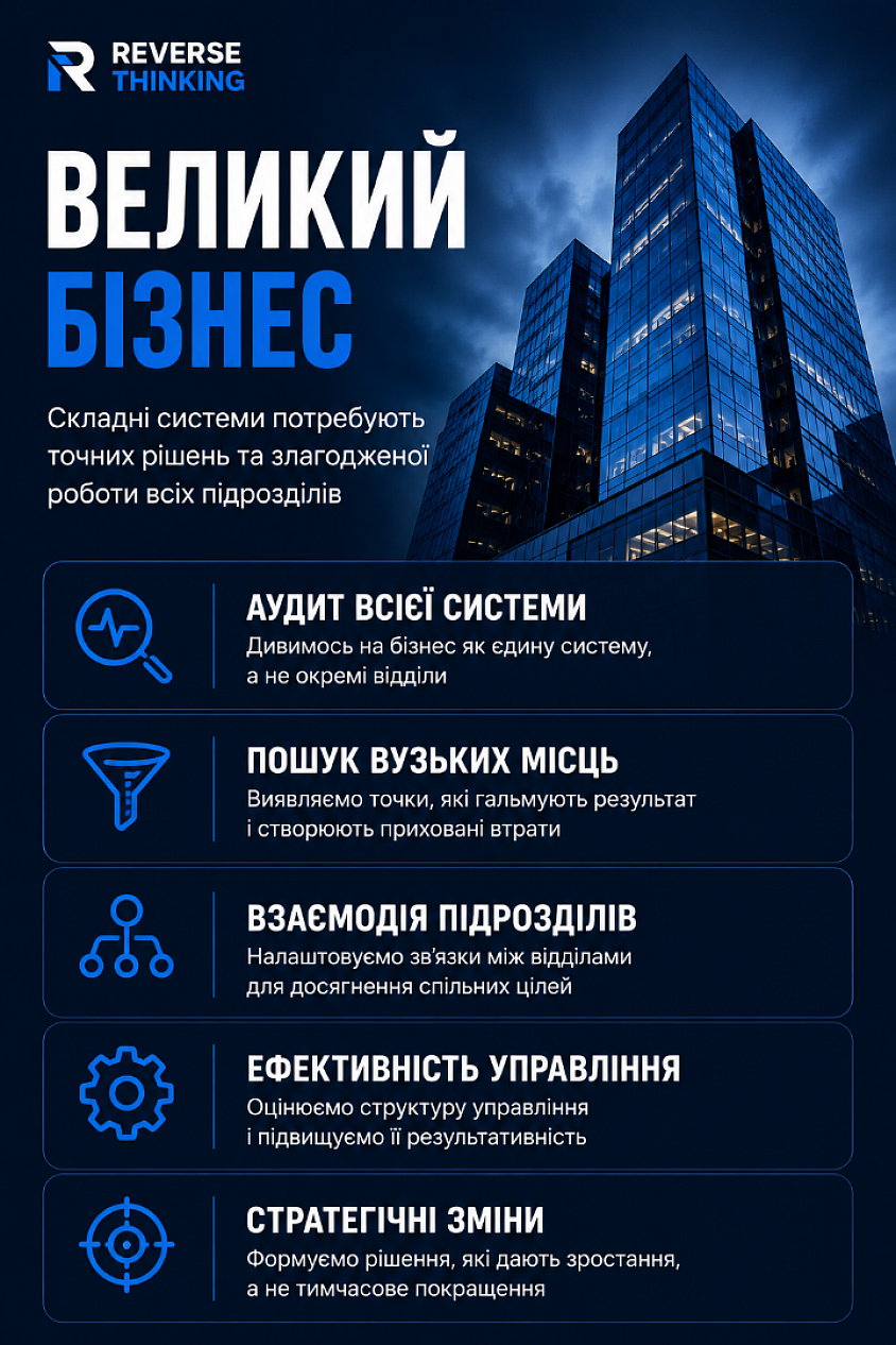 Аудит великого бізнесу